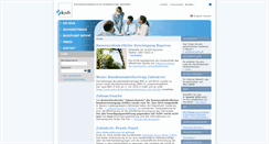 Desktop Screenshot of kzvb.de